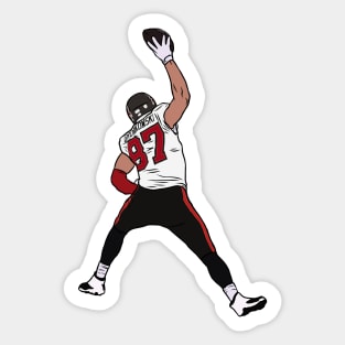 Rob Gronkowski Spike 2 Sticker